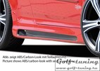 VW Golf 5 3Дв GTI/R32 Накладки на пороги Carbon Look