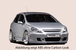 Peugeot 307 Накладки на пороги Carbon Look