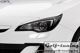 Opel Astra J GTC/Cascada 12-15 Реснички на фары