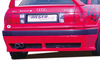 Audi 80 B4 91-94 Седан Накладка на задний бампер