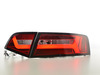 Audi A6 4F Седан 08-11 Фонари светодиодные Lightbar красные