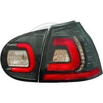 VW Golf 5 Фонари светодиодные, черные Lightbar design