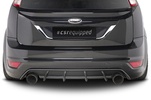 Ford Focus 2 ST 07-10 Накладка на задний бампер Carbon look матовая