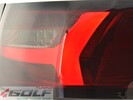 Audi A6 4F 08-11 Седан Фонари светодиодные lightbar design, красно-тонированные