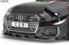 Audi A6 C8 4K S-Line / S6 C8 4K 18- Накладка на передний бампер Carbon look