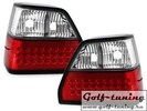 VW Golf 2 Фонари светодиодные, красно-белые