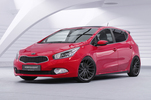 Kia Ceed/Pro Ceed 12-18 Накладки на пороги Carbon look