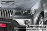 BMW X5 06- Реснички на фары