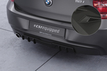 BMW 1er F20/F21 11-15 Накладка на задний бампер Carbon look матовая
