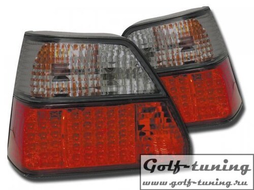 VW Golf 2 Фонари светодиодные, красно-тонированные