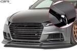 Audi TTS FV/8S 2014- Спойлер переднего бампера глянцевый