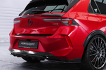 Opel Astra L 22- Накладка на задний бампер матовая