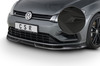 VW Golf 7 R 17-20 Накладка на передний бампер Carbon look