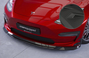 Tesla Model 3 17- Накладка на передний бампер Carbon Look матовая