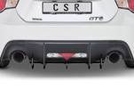 Toyota GT86 12-16 Накладка на задний бампер Racing c CSR-logo