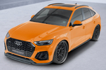Audi Q5/Q5 Sportback S-Line 20- Накладка на передний бампер Carbon look