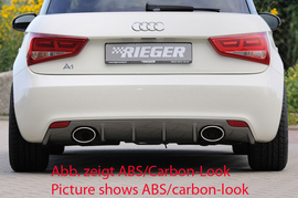 Audi A1 8X 10-14 Накладка на задний бампер/диффузор
