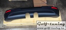 VW Golf 5 Юбка заднего бампера R-Look
