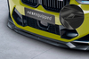BMW X3 F97 LCI 2021- Накладка на передний бампер Carbon Look глянец