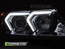 BMW E90/E91 05-08 Фары с 3D светодиодными скобками хром