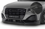 Audi Q2 20- Накладка переднего бампера Carbon look