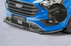 Ford Tourneo 18- Накладка на передний бампер глянцевая