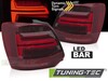 VW POLO 6R 09-17 Фонари led bar красные с бегающим поворотником