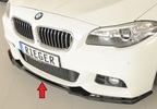 BMW F10 10-17 Сплиттер глянцевый для переднего M-Sport-package бампера
