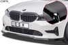 BMW 3er G20 седан 19- Накладка на передний бампер глянцевая