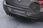 BMW 1er F20/F21 11-15 Накладка на задний бампер матовая