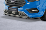 Ford Tourneo 18- Накладка на передний бампер Carbon look матовая