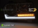 CHRYSLER 300 05-08 99-05 Фары tube light хром с бегающими поворотниками