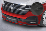 VW T6.1 19-23 Накладка на передний бампер Carbon look матовая