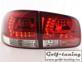 VW Touareg 02-10 Фонари светодиодные, красно-белые