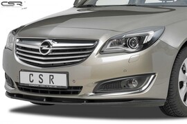 Opel Insignia 13-17 Накладка на передний бампер carbon look