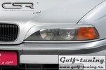 BMW E39 95-04 Реснички на фары carbon look
