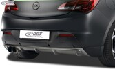 Opel Astra J GTC Накладка на задний бампер