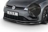 VW Golf 7 R 17-20 Накладка на передний бампер Carbon look