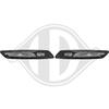 BMW F10/F11 10-17 Повторители в крыло светодиодные, черные