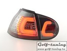 VW Golf 5 Фонари светодиодные, тонированные Lightbar design
