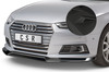 Audi A4 B9 (Typ 8W)  15-19 Спойлер переднего бампера Carbon look