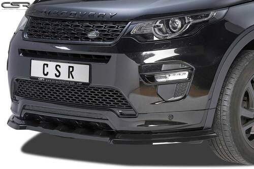 Land Rover Discovery Sport 15- Накладка на передний бампер глянцевая