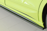 Skoda Enyaq iV +RS (NY) 20- Сплиттеры боковые под Sportline и RS накладки на пороги