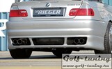 BMW E46 Купе/кабрио/седан 02- Накладка на задний бампер M3-Look