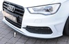 Audi A3/S3 8V 12-16 3/5Дв Сплиттер глянцевый для оригинального S-Line бампера
