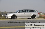 Audi A6 4B 97-04 Накладки на пороги Carbon Look