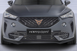 Cupra Formentor 20- Накладка переднего бампера Carbon look матовая