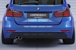 BMW 3er F31 2011–2015 Диффузор для заднего бампера carbon look матовый