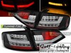 Audi A4 B8 08-11 Седан Фонари светодиодные, черные Lightbar