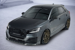 Audi Q2 S-Line 16-20 Накладка на передний бампер Carbon look